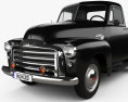 GMC 9300 Pickup Truck 1952 3D модель