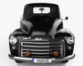 GMC 9300 Pickup Truck 1952 3D 모델  front view