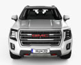 GMC Yukon AT4 2024 3D 모델  front view
