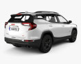 GMC Terrain AT4 2024 3D 모델  back view