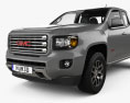 GMC Canyon Extended Cab All Terrain 2020 3D-Modell