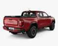 GMC Canyon Crew Cab AT4X 2024 3d model back view