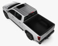 GMC Sierra 1500 Crew Cab Short Box Denali 2024 Modello 3D vista dall'alto