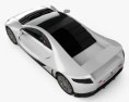 GTA Spano 2015 3D модель top view