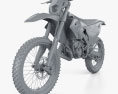 GasGas 200-300 Enduro EC 2019 3D-Modell clay render