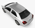 Geely MK 轿车 2014 3D模型 顶视图