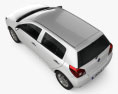 Geely MK hatchback 2014 Modello 3D vista dall'alto