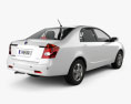 Geely FC (Vision) 2011 3d model back view