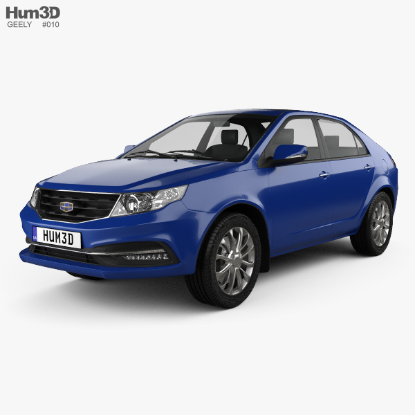 Geely GC7 Vision 2018 3D-Modell