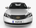 Geely Emgrand EC7 2014 3d model front view