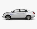 Geely Emgrand EV 2019 3D 모델  side view