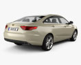 Geely Emgrand GL 2019 3d model back view