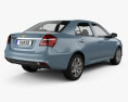 Geely Jingang 2019 3D 모델  back view