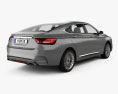 Geely Borui GE 2021 3D 모델  back view