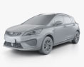 Geely Emgrand GS Fashion 2021 3d model clay render