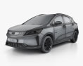 Geely Emgrand GS e 2022 3D模型 wire render