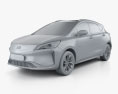 Geely Emgrand GS e 2022 3D-Modell clay render