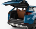 Geely BoYue Pro com interior 2022 Modelo 3d