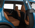 Geely BoYue Pro com interior 2022 Modelo 3d