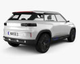 Geely Icon concept 2018 Modello 3D vista posteriore