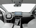 Geely GE11 com interior 2021 Modelo 3d dashboard