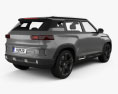 Geely Icon 2022 3d model back view