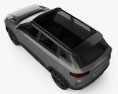 Geely Icon 2022 3d model top view