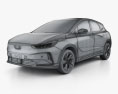 Geely GE13 2023 3Dモデル wire render