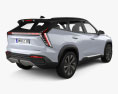 Geely Starray 2024 3D 모델  back view
