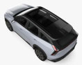 Geely Starray 2024 3d model top view