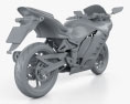 Générique Moto Sportive 2014 Modèle 3d