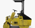 Generic Small Asphalt Compactor 3D 모델  side view