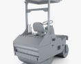 Generic Small Asphalt Compactor 3D 모델 