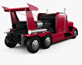 Generic Jet Powered Truck 2017 3D модель back view