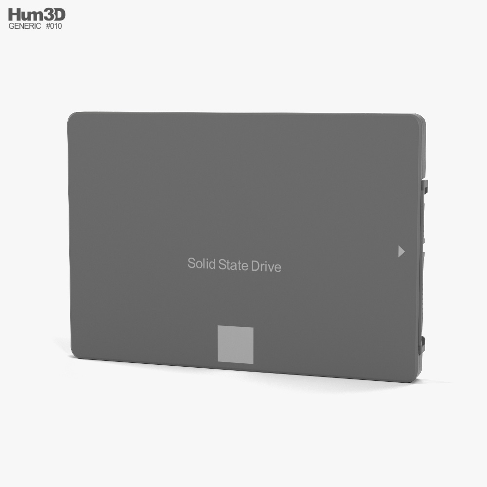 Genérico SSD Modelo 3D