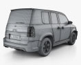 Generisch SUV mit Innenraum 2014 3D-Modell