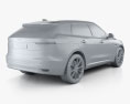 通用型 SUV 带内饰 和发动机 2014 3D模型