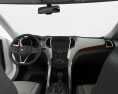Generic SUV з детальним інтер'єром та двигуном 2014 3D модель dashboard