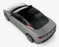 Generic coupe 2023 3d model top view