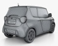 通用型 掀背车 3门 2018 3D模型