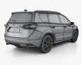 Generisch minivan 2018 3D-Modell