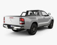 Generisch Einzelkabine pickup 2019 3D-Modell Rückansicht