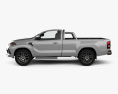 Generisch Einzelkabine pickup 2019 3D-Modell Seitenansicht