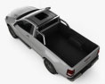 通用型 单人驾驶室 pickup 2019 3D模型 顶视图