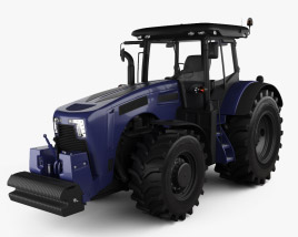 3D model of Generic Tractor 2020