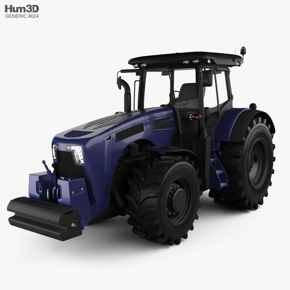 Generico Tractor 2020 Modello 3D