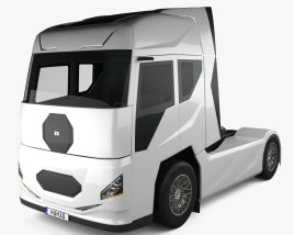 Generic Electric Tractor Truck 2021 3D model