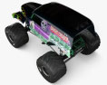 Grave Digger 2024 3Dモデル top view