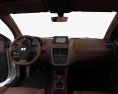 Generic Sedan avec Intérieur 2015 Modèle 3d dashboard