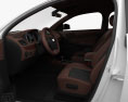 Generic Sedan mit Innenraum 2015 3D-Modell seats